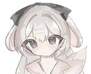 SNSアイコンなど女の子のイラストさくせいします 心を込めて丁寧にお書きしますイラスト作成お任せください イメージ1