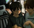 背景＋キャラクターイラスト描きます キャラがそこにいるような風景＋キャラの絵を描きます イメージ3
