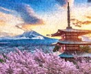 お写真を名画に★印象派アート作品にしてお届けします お祝いに。記念に。想い出に。世界で一つの最高のインテリアに。 イメージ5