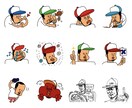 商用OK！LINEスタンプ制作致します かわいく！でも個性的に！オリジナルスタンプ制作！ イメージ5