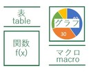 エクセル表/グラフ/マクロを作成します 単純な表、グラフ、自動計算、集計、マクロ、VBA対応できます イメージ1