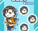 SD/ミニキャラクターお描きします ゆるっとしたイラスト、サムネやグッズ、返礼品に イメージ3