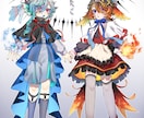 現役専門学生がかわいいキャライラストを描きます 多数のラフをご提案し、あなたのために描きます！ イメージ3