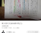 東大入試「現代文」の添削を行います 現役現代文講師が記述問題を丁寧に添削 イメージ5