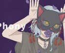 ご希望の可愛いイラスト制作します SDイラスト～歌ってみたのイラストまで様々な絵制作します イメージ8