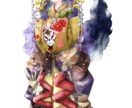 美麗【立ち絵】制作します 設定や世界観を重視し、 物語を感じられる立ち姿を描きます。 イメージ3