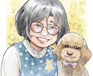 アニメーターが【手描きの似顔絵】作成します ハガキサイズは1500円から。贈り物やアイコン等にも。 イメージ6