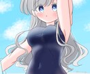 ふわふわかわいい女の子描きます あなたの理想の女の子も、既存キャラクターも可能です イメージ5