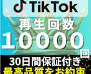 TikTokの再生回数+10000回増加します TikTokを全世界へ拡散！再生回数+10000回増加します イメージ1