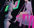 キャッチーで目を引くイラスト作成いたします MVイラストやアイコンイラスト等、幅広く対応いたします！ イメージ7
