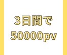 livedoorブログのアクセス数アップします ライブドアブログでアクセス数、50000以上up！ イメージ2