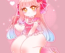 太ももが魅力的な可愛いイラストをお届けします 商用利用OK！SNSや衣装デザイン、グッズ制作お任せ下さい！ イメージ8