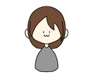 ゆるゆるな絵を描きます かわいい落ち着くイラストを作成します イメージ1