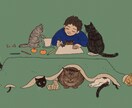 アイコン用イラスト描きます 好きなモチーフを詰め込んで、アイコンからあなたらしく イメージ2
