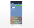 公式LINEのリッチメニュー制作します ご希望に沿った世界観を表現します！ イメージ7