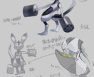 １からマスコットのキャラクターデザイン制作します ゲームなどのキャラクター・モンスター制作します イメージ8