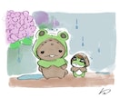 ゆるくてかわいい生き物のイラストを描きます 挿し絵やアイコン、グッズ等にいかがでしょうか イメージ2