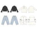 アパレルハンガーイラスト作成します 大手OEM、ODM請負の現役デザイナー兼営業が請け負います イメージ4