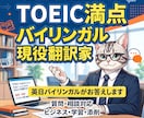 TOEIC満点のバイリンガルが質問・相談対応します 英語のご質問、ご相談承ります！ イメージ1