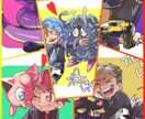 似顔絵・アイコン・イラスト制作！なんでもやります 即日対応・低価格でのご提供。あなたのご希望叶えます！ イメージ5