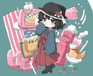デフォルメイラストを制作します スタンプやアイコンに使えるデフォルメイラストを制作します！ イメージ10