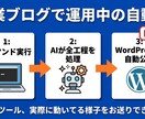 初心者OK｜WordPress記事AI自動化します ざっくり相談OK・副業ブログで運用中／テキスト完結対応 イメージ3