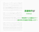 耳コピアレンジ！楽譜を制作いたします 芸大作曲科卒の経験を活かし、様々な編成の美しい楽譜を作ります イメージ1