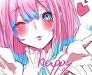 感情を乗せた唯一無二の目に留まるイラストを描きます 人の目に留まるイラストで独特な世界観を描きます。 イメージ4