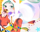 イラスト作成させて頂きます アイコン、1枚絵、キャス画などに是非ご利用下さい♬︎ イメージ1