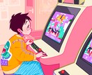 POPでかわいい1枚絵を描きます カラフルなイラストで人目をひきます！ イメージ7