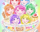 ニコッとあったかい似顔絵＊データ納品します 記念日・プレゼント・思い出に♡ラフ確認ありで安心です◎ イメージ8