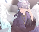 綺麗なイラストをオーダーメイドで描きます 歌ってみた動画やVtuber、立ち絵を透明感あるイラストに！ イメージ4