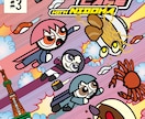 パワパフ風アメコミチラシ作ります ▶︎目を引く可愛いデザインに！ イメージ1