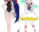 貴方だけの個性ある立ち絵、描きあげます TRPG、IRIAM、キャラデザまで承ります！ イメージ2