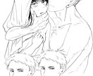 イラスト作成いたします 商用利用可能　男性イラスト中心に承ります。 イメージ5