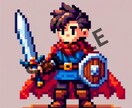 ３名限定！3,500円でドット絵アイコン作成します 別プランが満員御礼となったため、募集枠を拡張しました。 イメージ2
