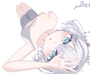 最近風の可愛い一枚絵を描きます 女性キャラクター完全特化です。最高に可愛いイラストを描きます イメージ3