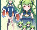 サムネイルや歌ってみた、立ち絵等をお描きします 動画や配信などに！目を引く可愛いキャライラストが得意です！ イメージ1