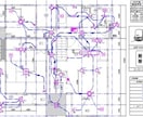 電気設備の施工図面を作成【Jw_cad対応】します 短納期対応可能！丁寧で正確な図面 イメージ1