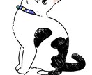 飼い猫ちゃん、描きます 飼い猫ちゃんの似顔絵を【壁紙サイズ】全身描かせて頂きます！ イメージ2
