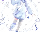 アイコン、ヘッダー、一枚絵等のご依頼を受け付けます アニメ絵柄で生き生きとした表情のキャラクターを描きます イメージ5