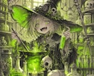 TRPG・Vtuber向け幻想イラスト描きます 美しく妖しい世界観を丁寧に描きます イメージ9