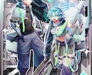 配信やTRPG等に使える立ち絵をデザイン＆描きます 老若男女からロボ、ケモ等好みに合わせて細部までこだわります！ イメージ2