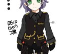 女性オリジナルキャラクターイラスト描きます 柔らかめタッチのキャラクターイラスト イメージ4