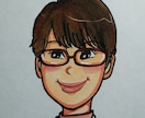 可愛いミニ似顔絵描きます 自分らしいアイコンや名刺をお考えの方に。 イメージ1