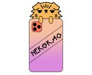 シンプルな猫のイラストを描きます 猫を中心に色鉛筆画やアイコンを描きます！ イメージ3