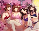 イラストのご依頼を受け付けます お試し価格(一枚絵3,000円～）で描きます イメージ1