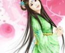 中華風美少女イラストをお描きします １枚１枚ご要望に応じて丁寧にお描きします。 イメージ3