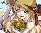 2種お好きな絵柄で対応します SNS・配信向け！初心者の方もお気軽にご相談ください イメージ2