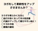 体が柔らかくなる【ヨガ】レッスンをします 【カラダの硬い人に特におすすめ！】 イメージ3